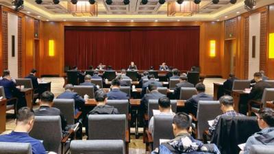 辽宁省推进精细化工产业集群发展工作专班会议召开，周波主持并讲话