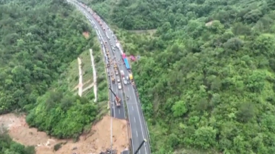 已致48人遇难，广东梅大高速路面塌方灾害救援救治情况