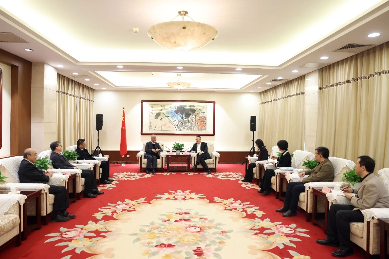 会见现场
