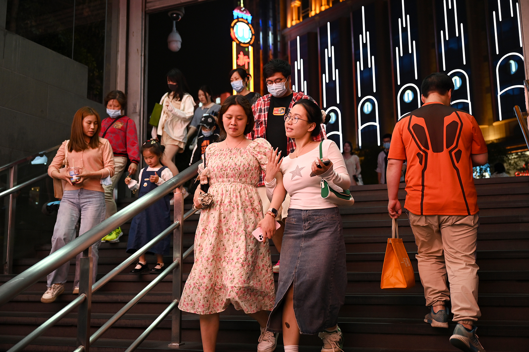 2023年5月26日，上海。地铁人民广场站。澎湃新闻记者 吴栋 图