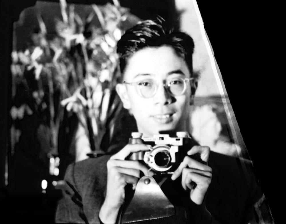 1949年,周海婴在北京。