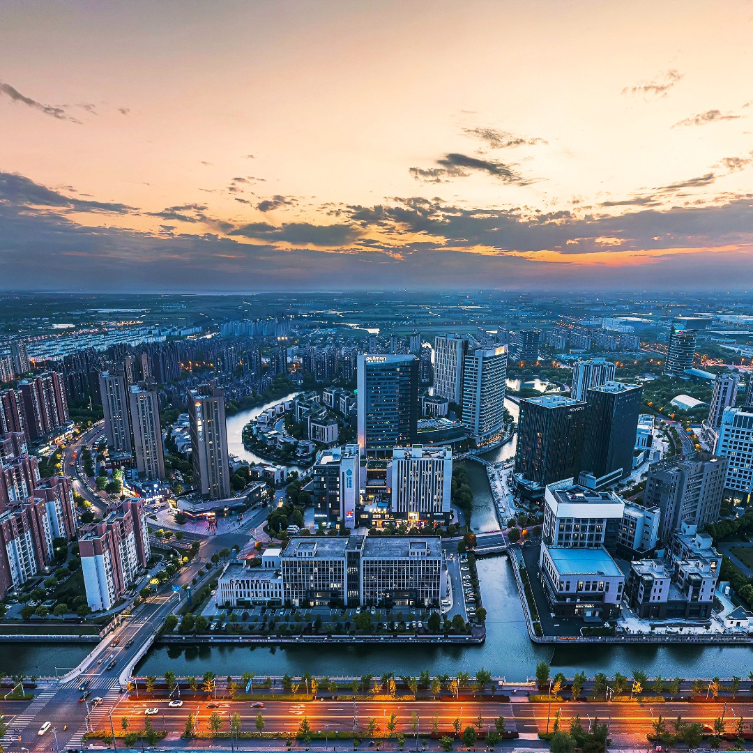 青浦新城。青浦区供图