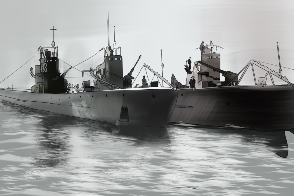 1954年6月19日，人民海军第一支潜艇部队——海军独立潜水艇大队宣告诞生。