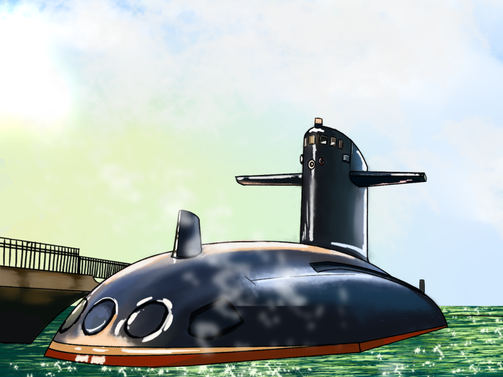 1970年12月26日，我国第一艘攻击型核潜艇下水。