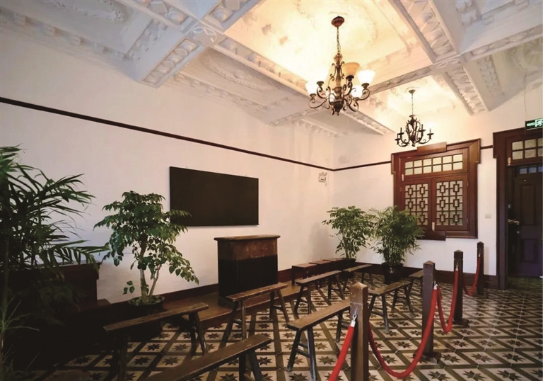 左联纪念馆内部展览场景 资料图