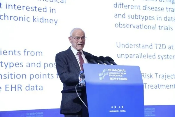 浦江科学大师讲坛第三期邀请美国四院院士、中国科学院外籍院士、拉斯克奖和美国国家科学奖章获得者、人类表型组计划联合发起人莱诺·胡德(Leroy E. Hood)以“人类表型组计划:驱动医疗系统由疾病导向转为健康与预防为主导的变革”为题作报告 资料图