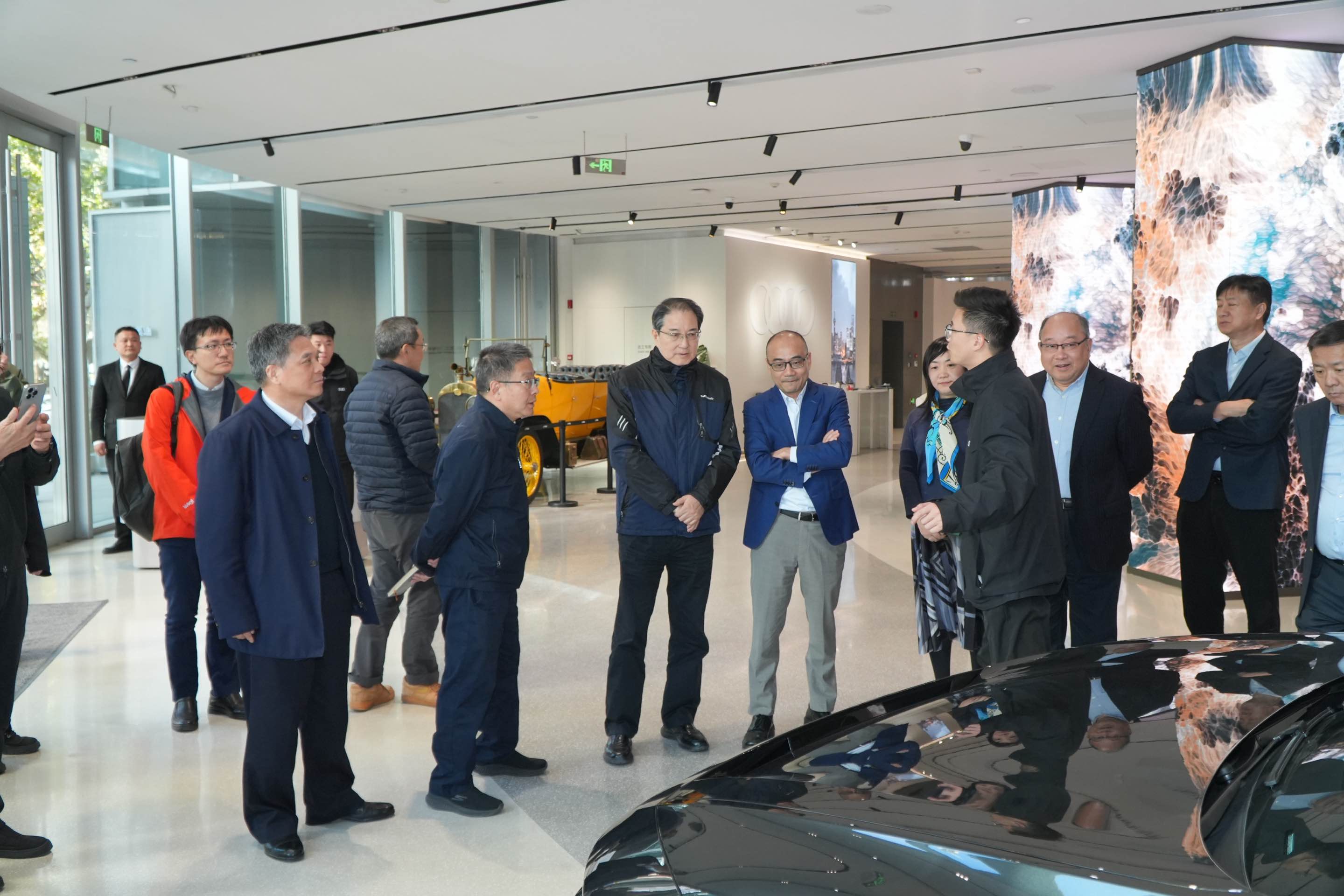 调研上汽奥迪之城旗舰店