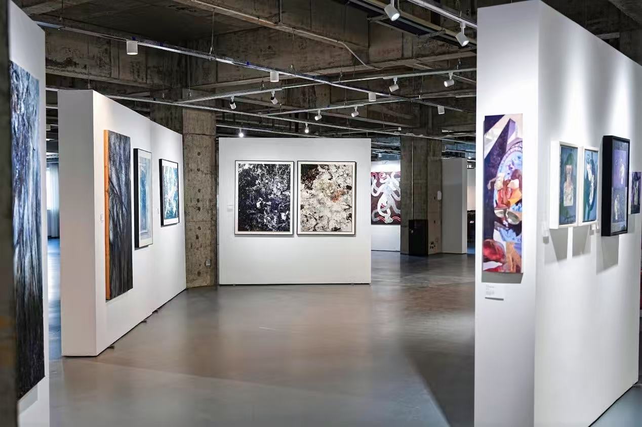 “无名计划”大型群展现场 主办方供图