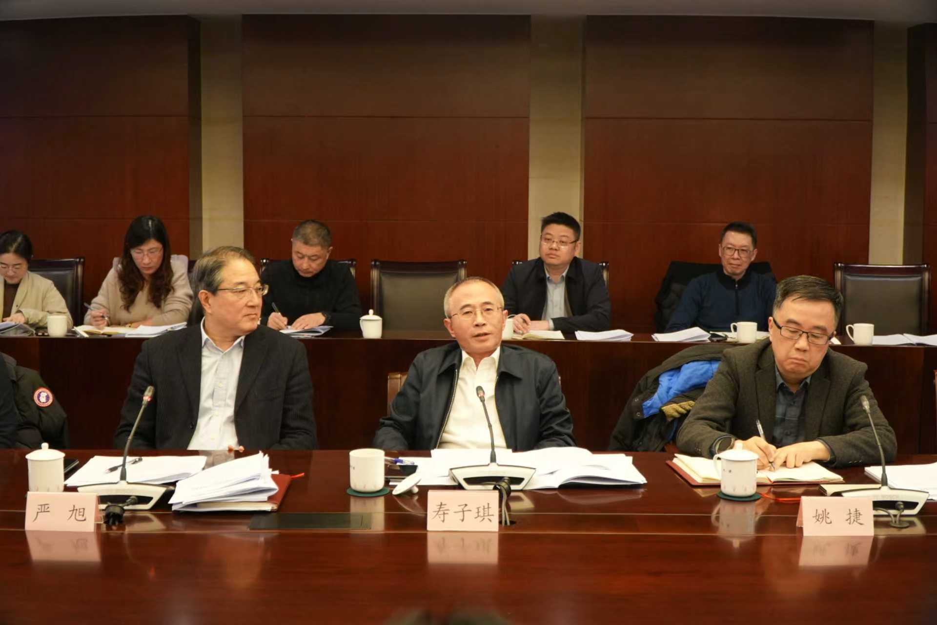 市政协副主席寿子琪讲话