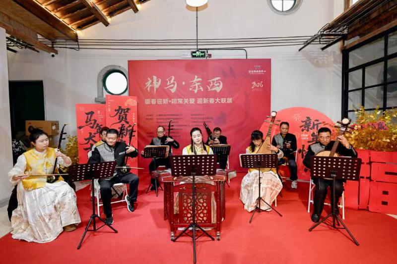 2026年2月，马年新春之际，“暖春迎新，啡常关爱”活动举行，图为活动现场