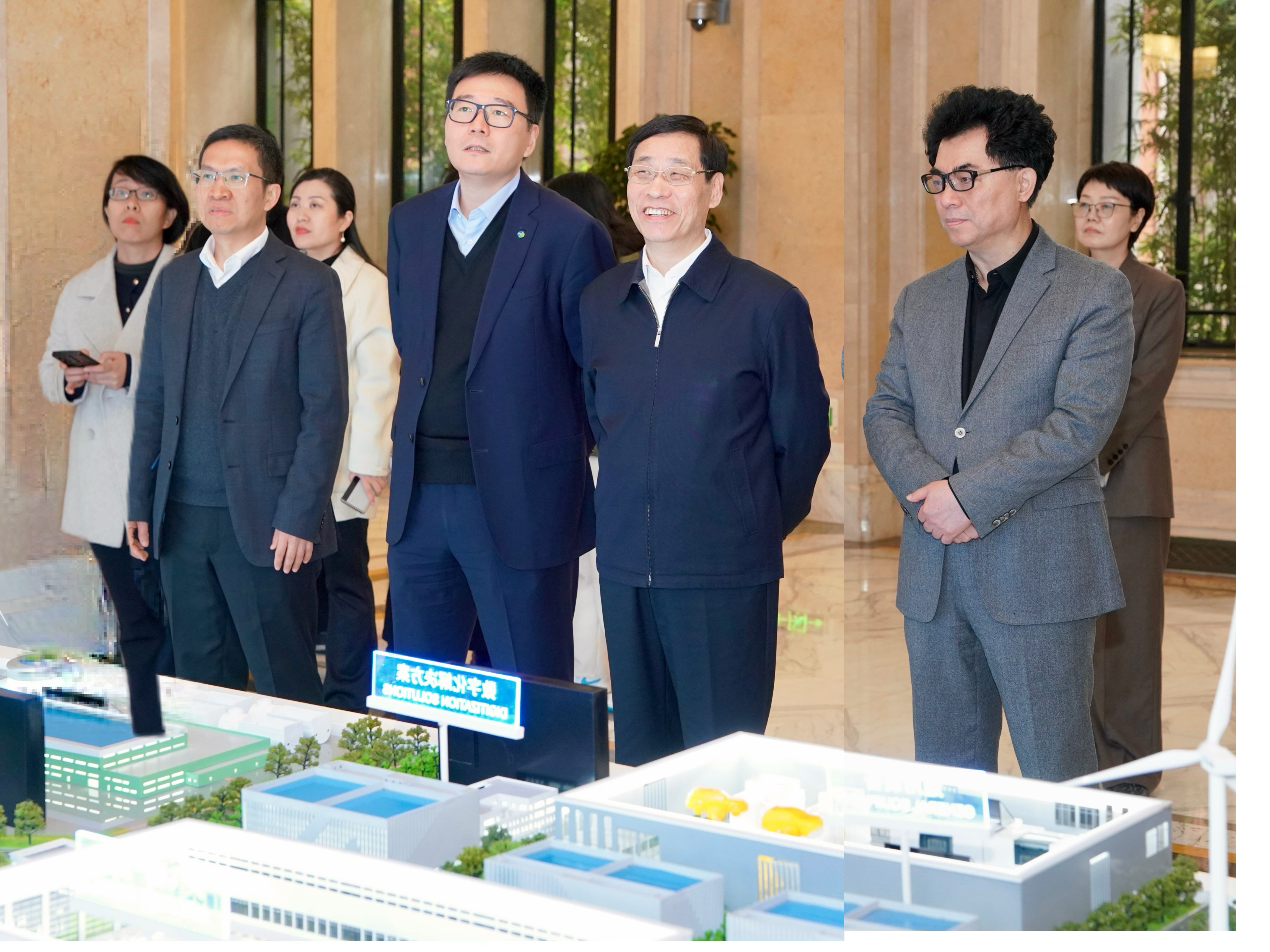 在上海电气集团调研