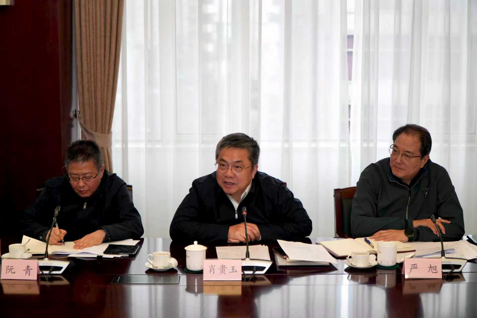 市政协副主席肖贵玉讲话