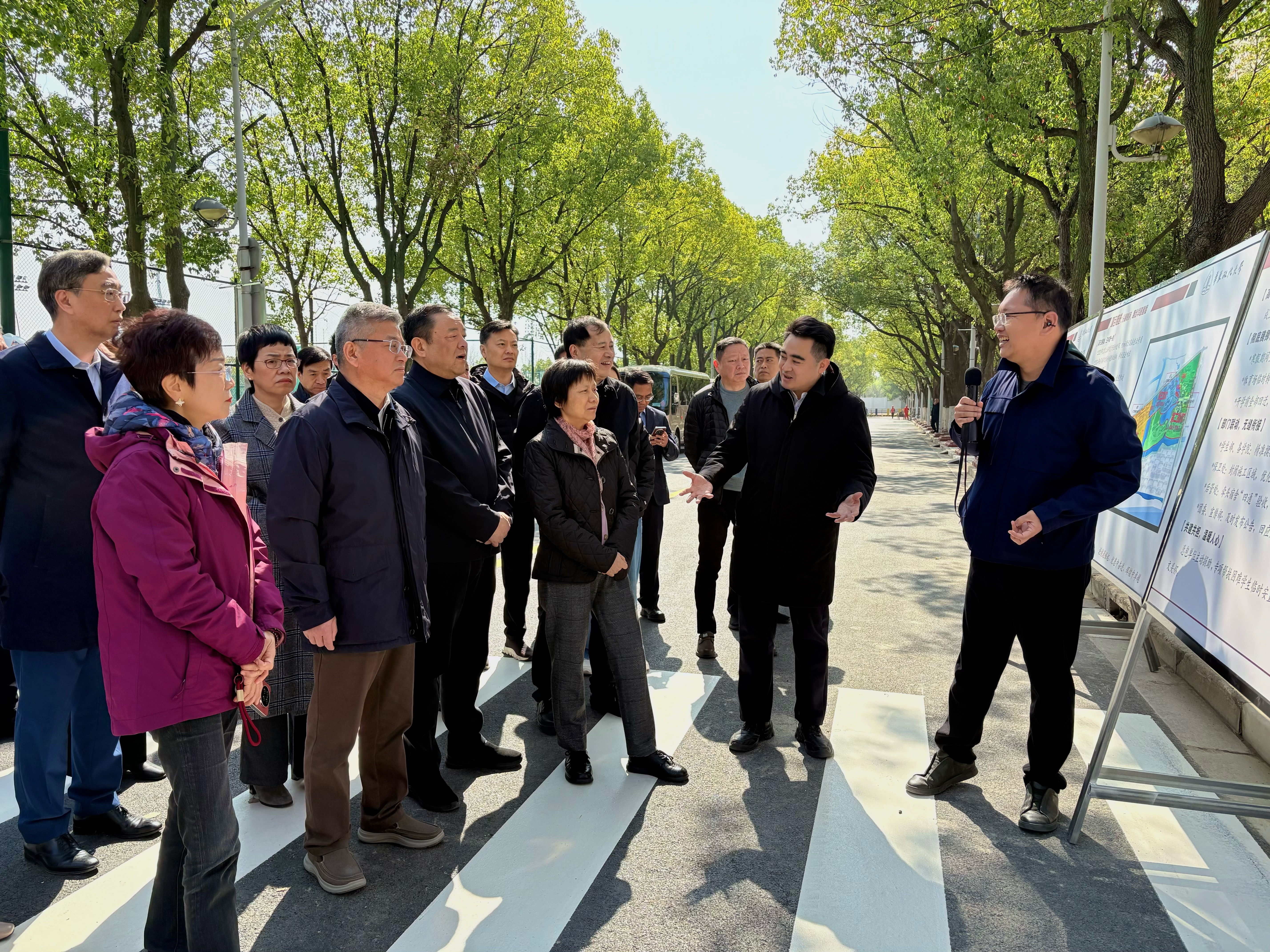 调研华东政法大学雨污混接改造项目