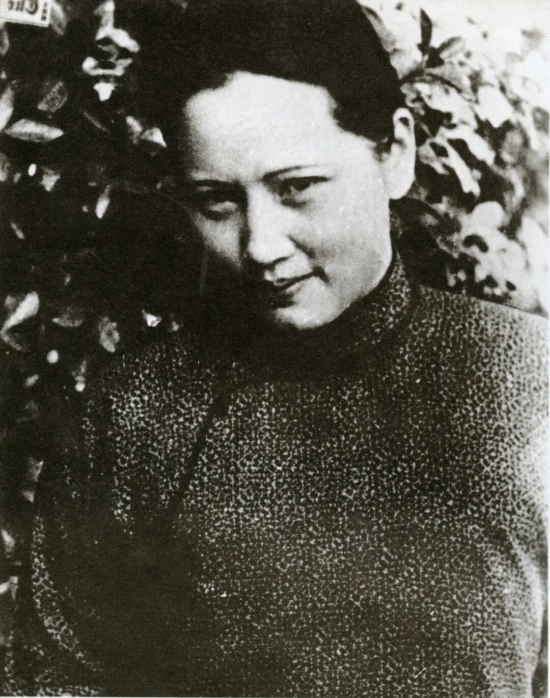 1934年宋庆龄在上海留影