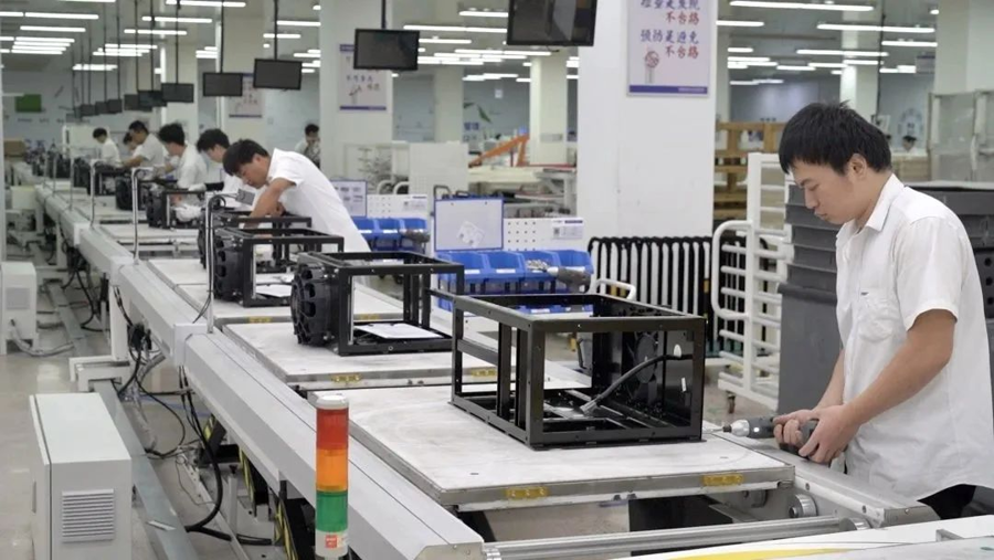 哲弗智能生产线。