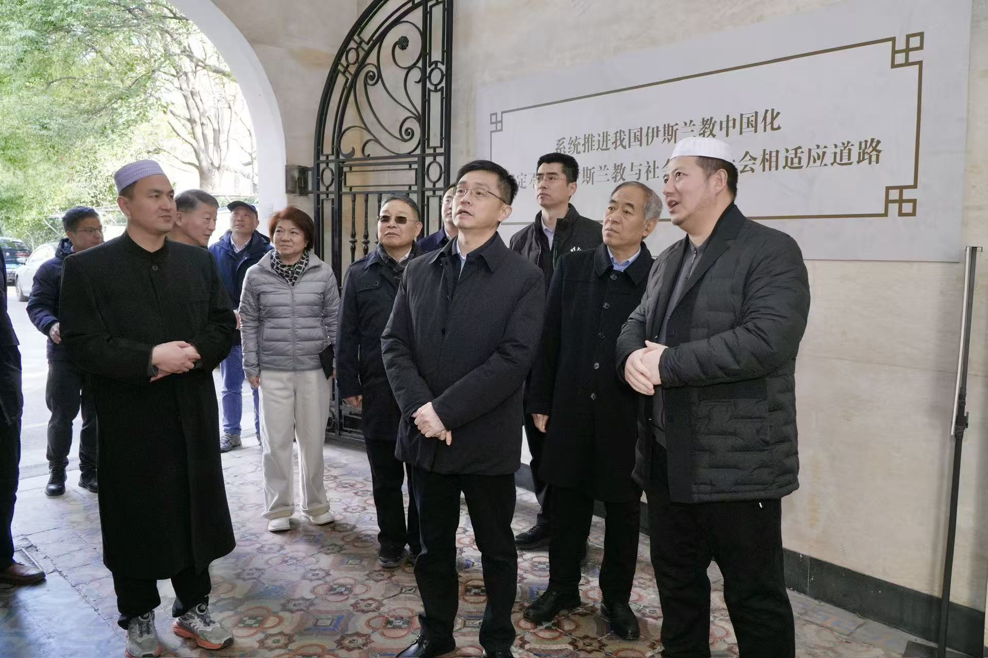 调研小桃园清真寺