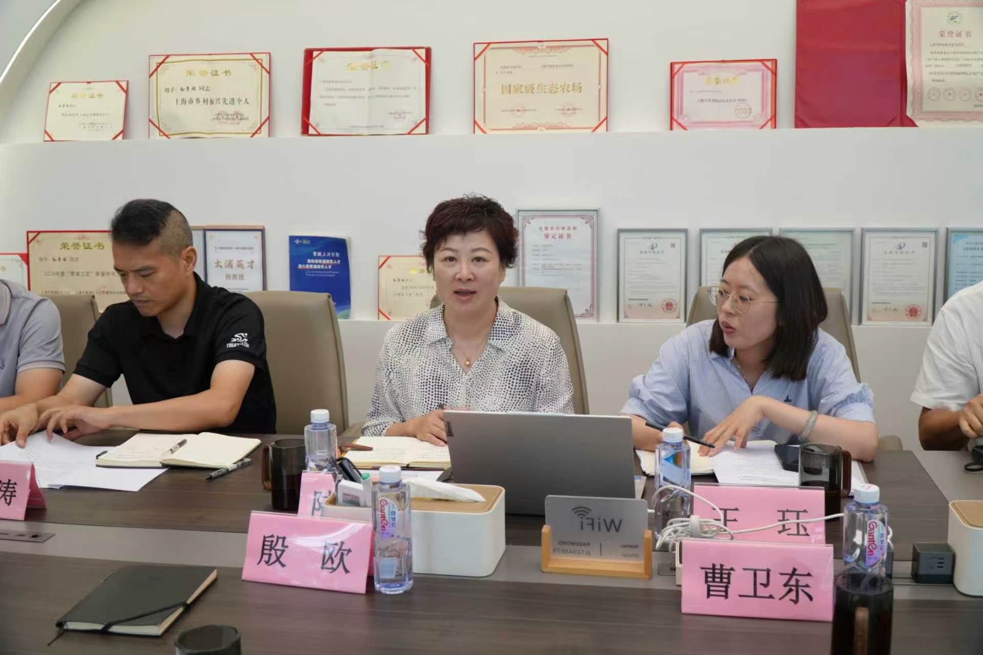 市政协委员陆宇一在会上畅谈心得体会