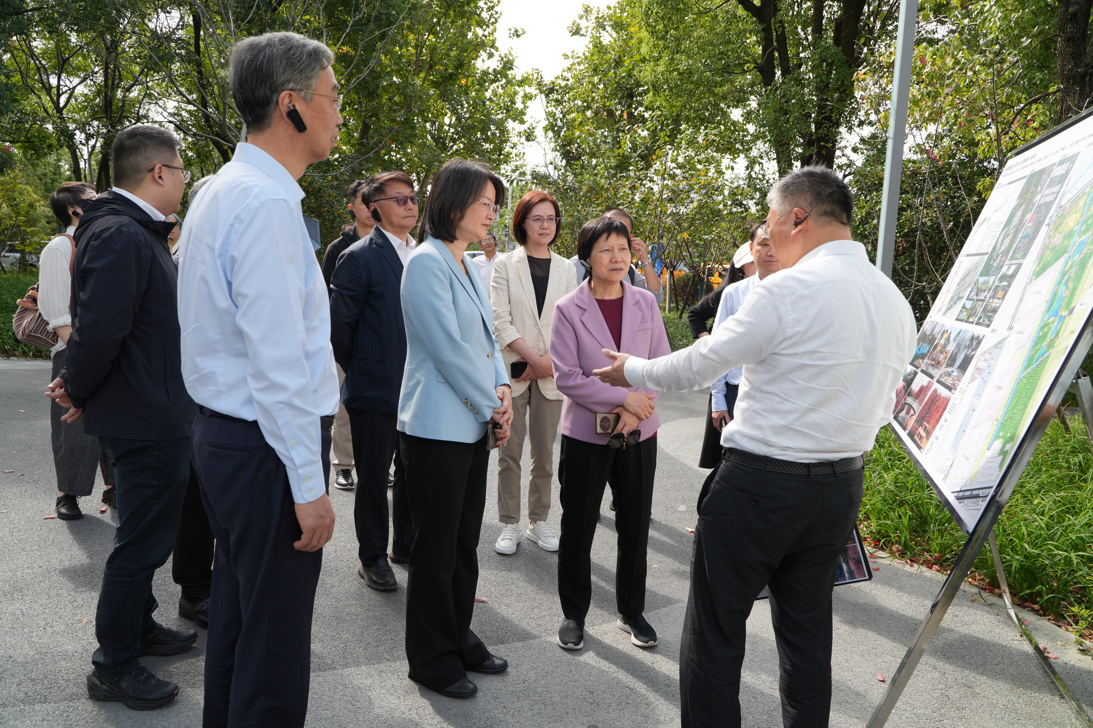 调研水产路公园
