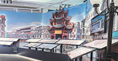中国华侨历史博物馆侨批展区。人民日报记者易舒冉摄