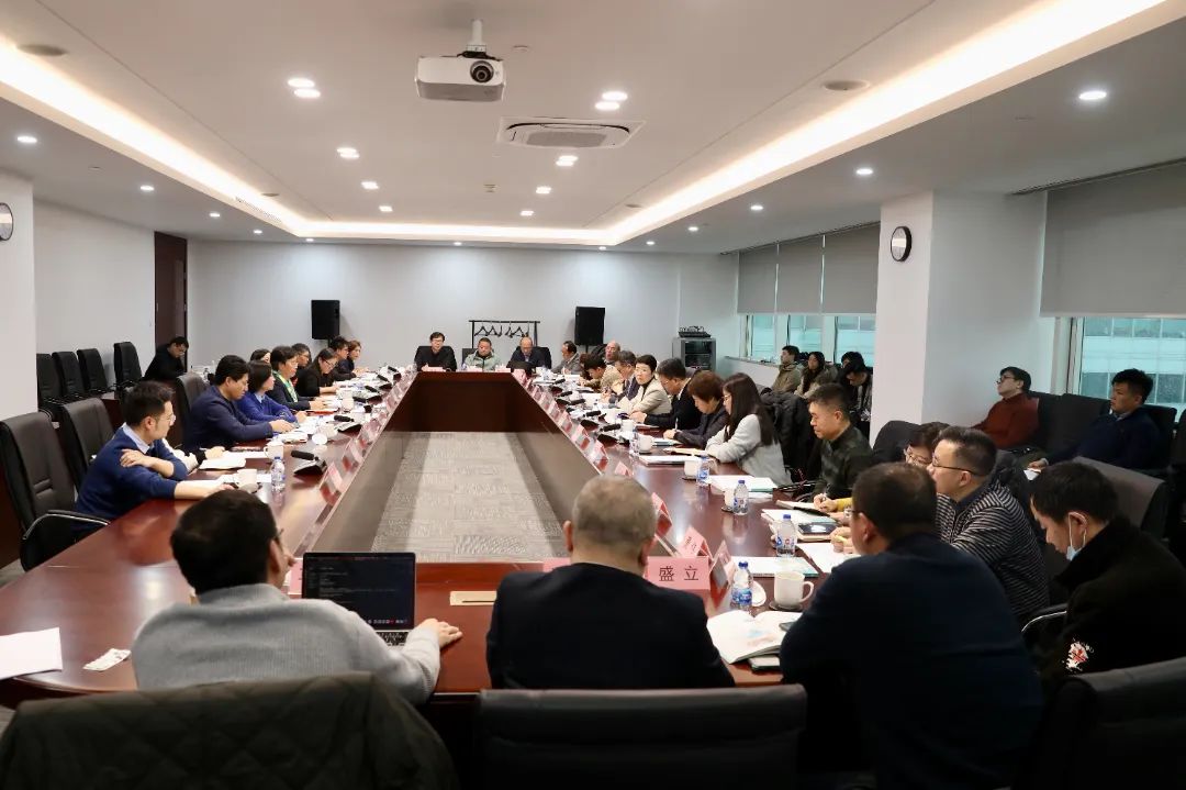 2023年2月9日下午，解冬率民建市委一号课题组部分成员赴上海科创办进行实地调研