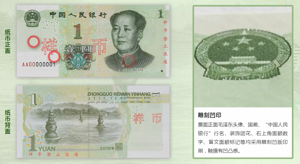 5角硬币由黄变白，2019版第五套人民币揭开面纱_热点