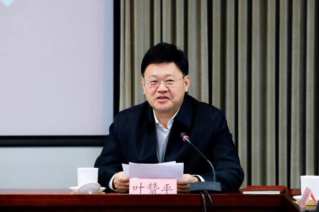 会上,民革中央组织部部长,民革中央机关总支主委兼第二支部主委叶赞平