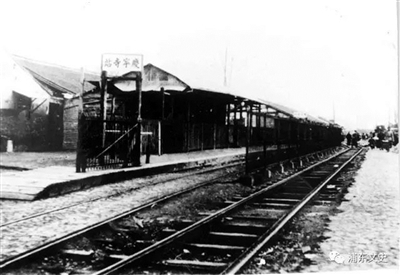 1843年,上海开埠.