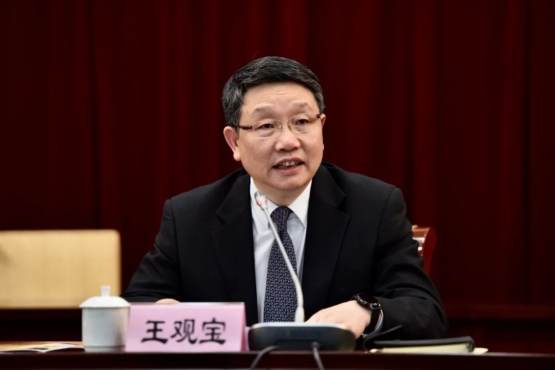 王观宝代表中共闵行区委充分肯定了民进闵行区委过去五年取得的工作