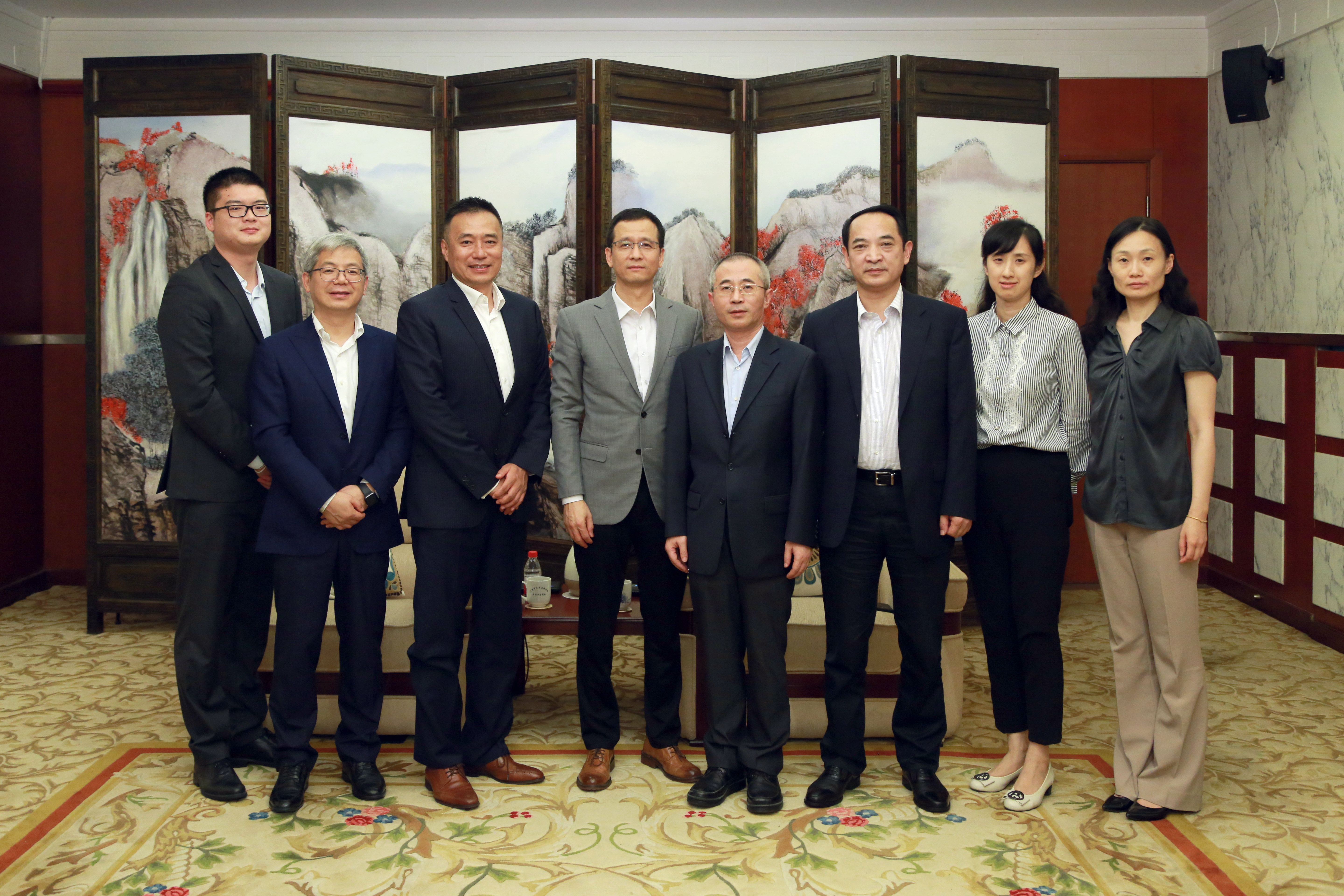 寿子琪会见安联保险集团agcs中国区首席执行官彭衍滨一行