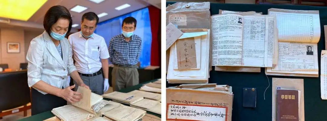 苏辉主席视察盟史档案收集整理情况
