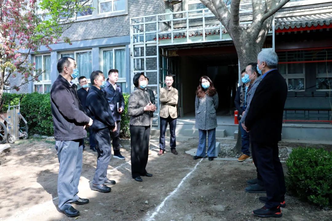 苏辉主席视察盟史馆工程建设情况