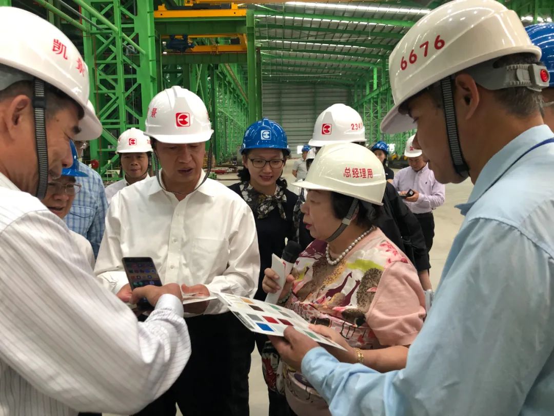 2019年4月9日,台盟中央副主席郑建闽率调研组赴福建省漳州市台商投资区就“从台资企业发展看营商环境优化的现状与对策”开展党派重点考察调研分调研。