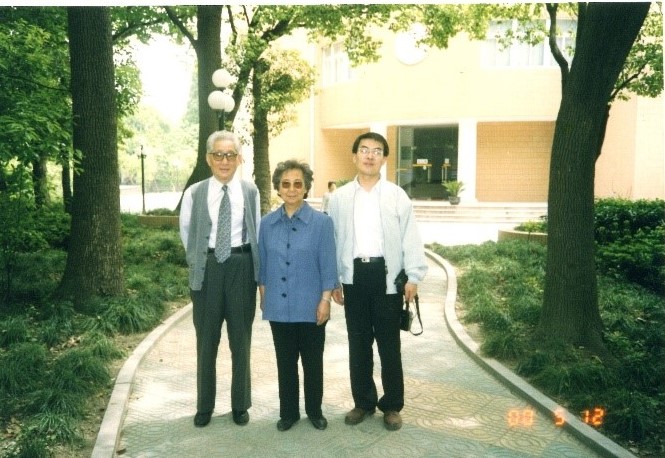 全老师和师母来上海（2000春）