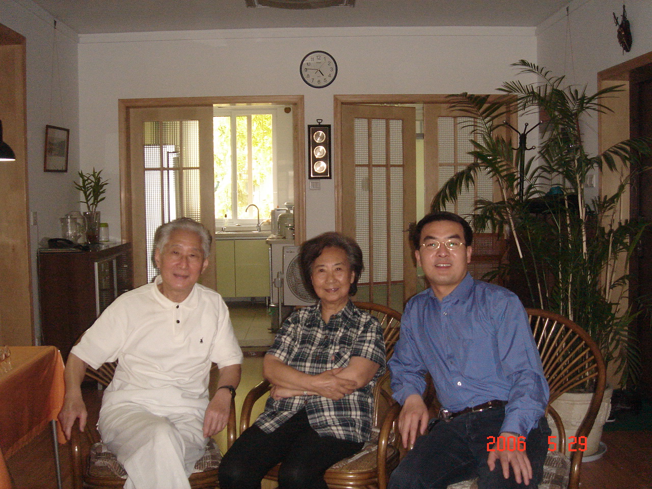 去杭州看望全老师和师母（2006春）