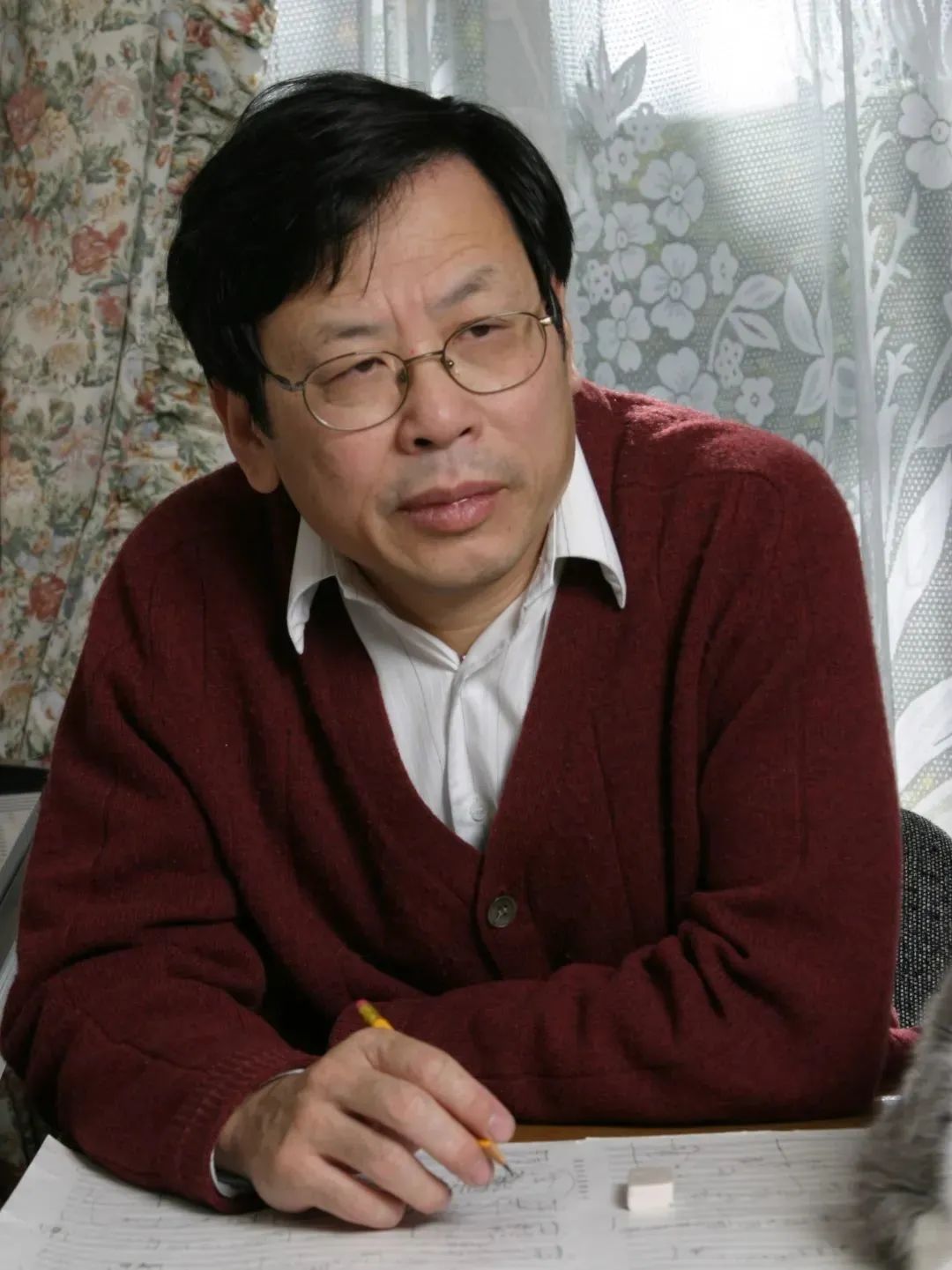 作曲家王立平（上）与黄安伦（下），同是中央音乐学院出身