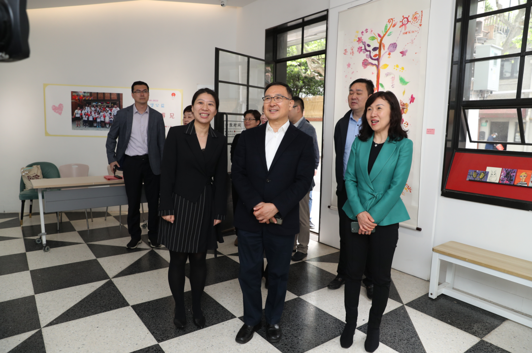 徐汇区政协主席黄冲一行赴天平街道走访调研_长三角政协