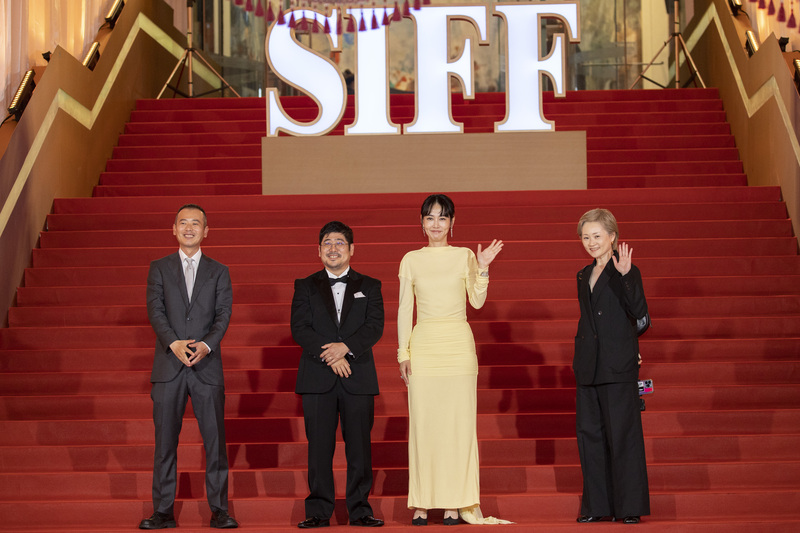 日本影片《658公里、阳子的旅途》剧组。