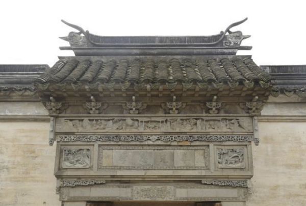 吴地建筑 黄氏宗祠 哺鸡脊