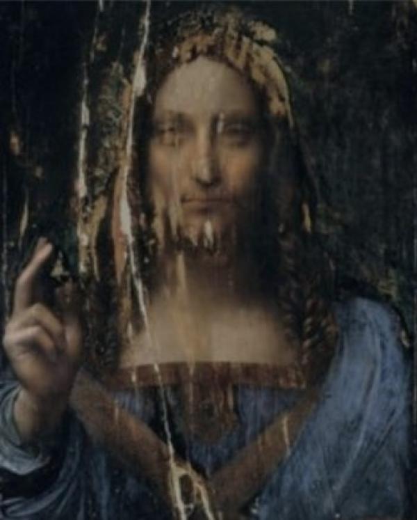 《救世主》修复前的模样