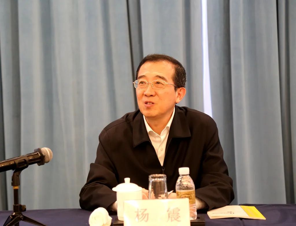 杨震接见农工党上海市委领导班子_统战