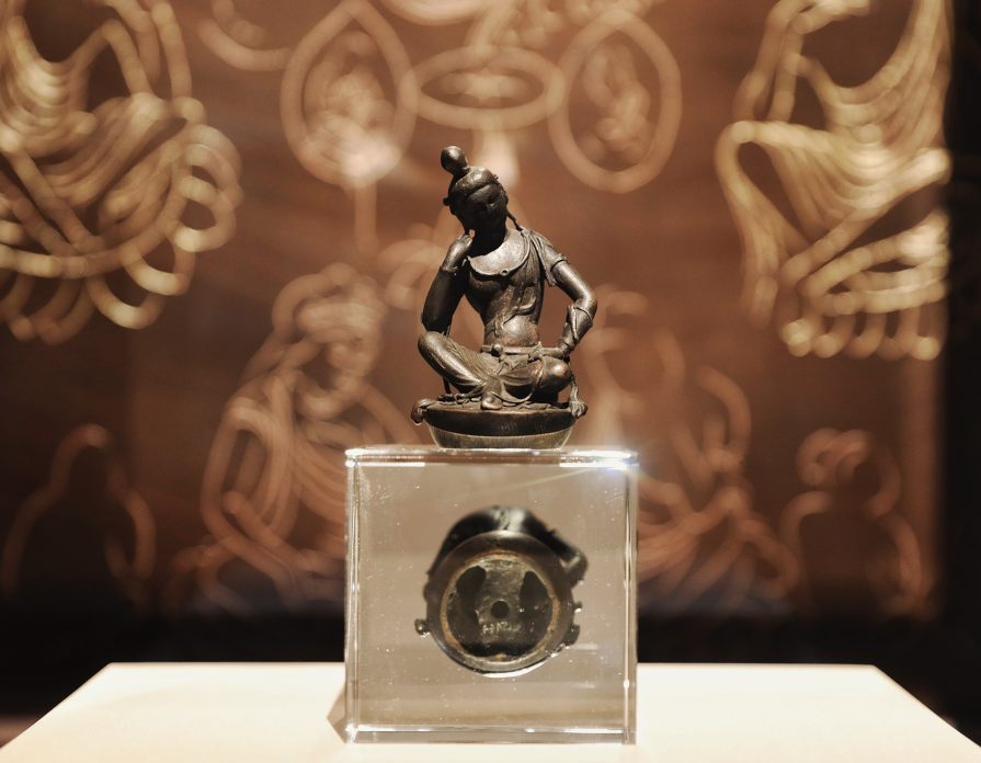 上海博物馆东馆“中国古代雕塑馆展览”现场