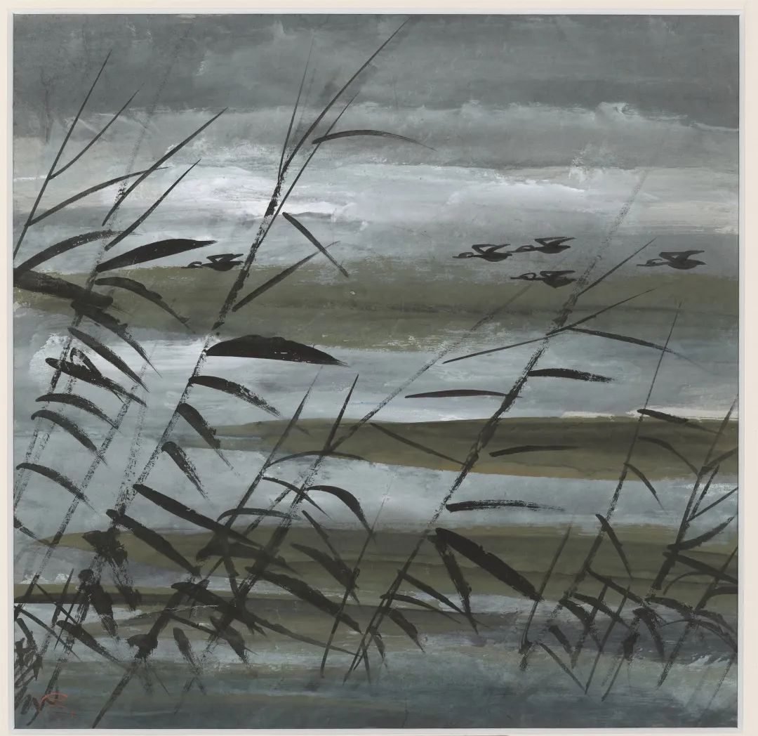 中华艺术宫 “中国式风景”展出的林风眠画作