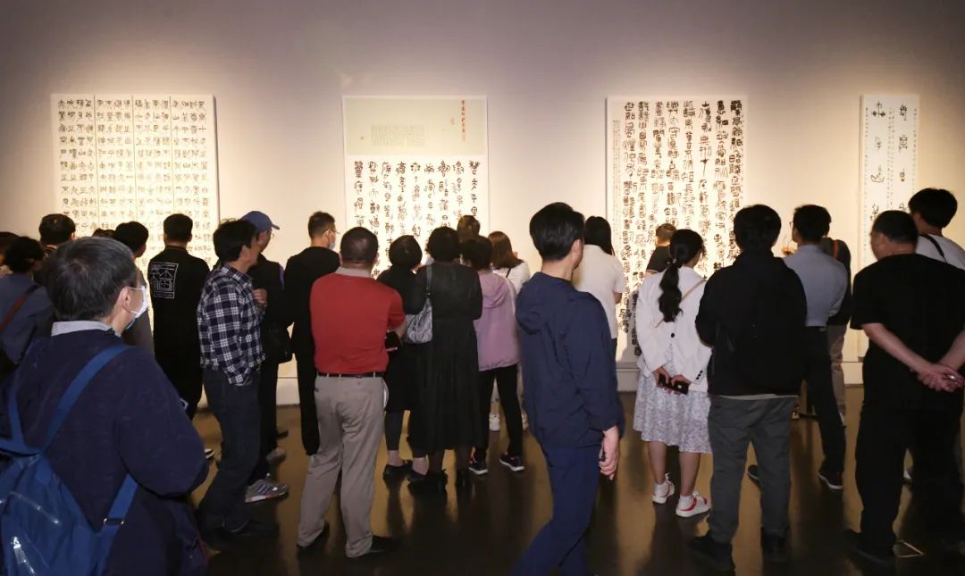 全国第十三届书法篆刻展览进京展(上海巡展)开幕_地方党派团体