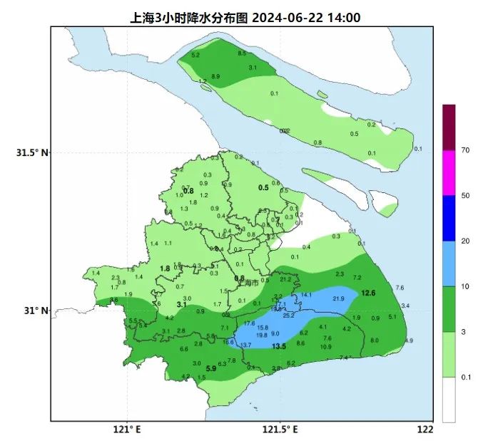 本文图片均为“上海天气发布”微信公众号 图