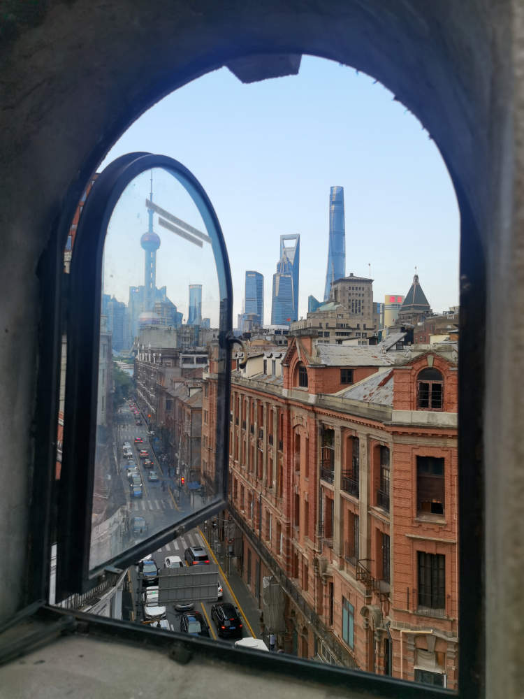 沙美大楼网红“机位”小窗