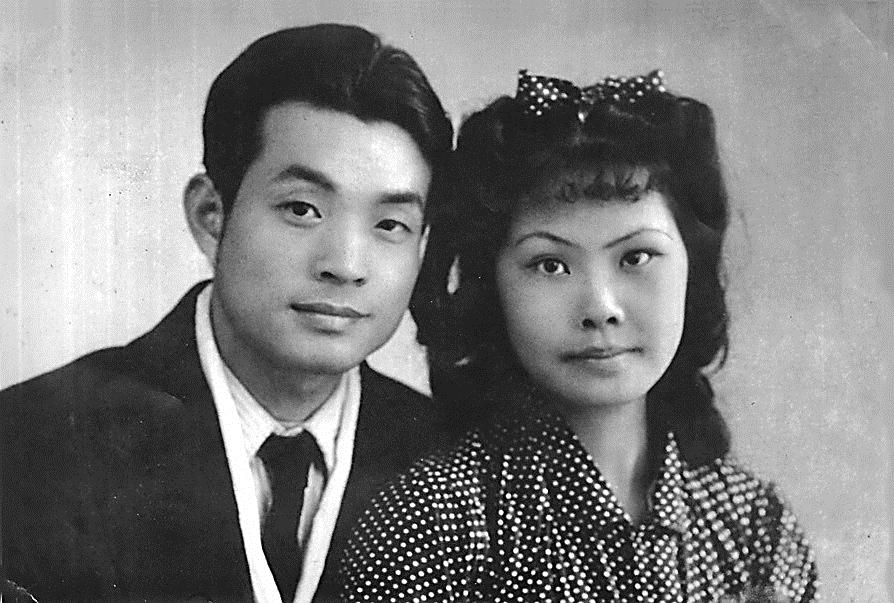 司马文森与夫人雷维音(一九四一年摄于桂林)