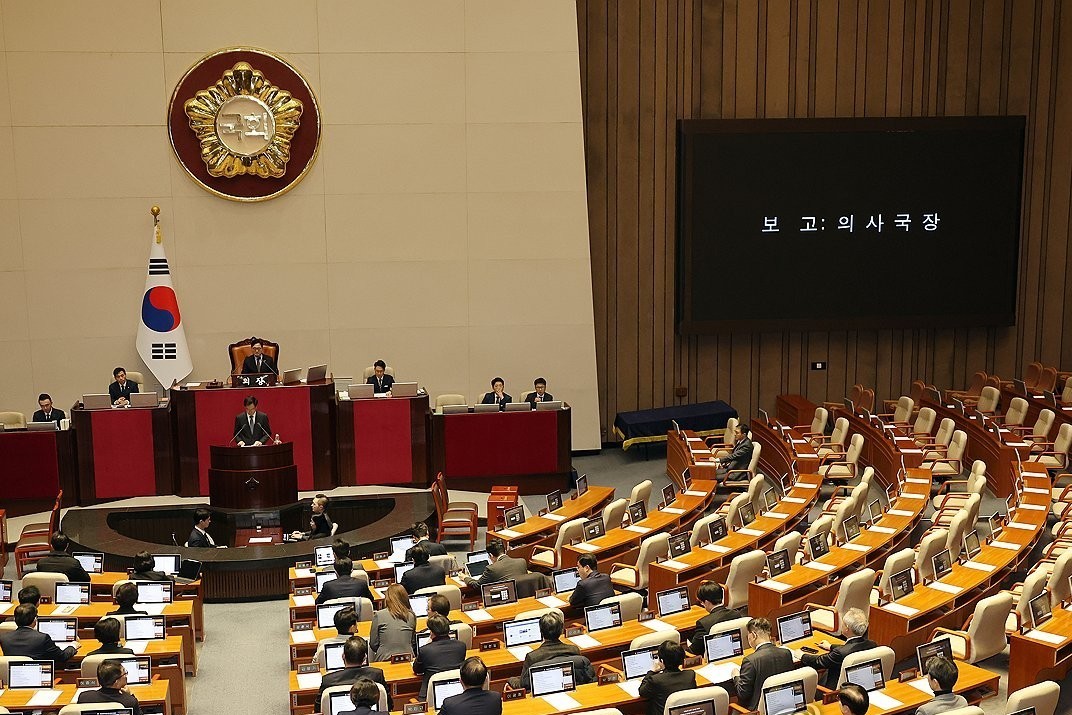 △韩国国会(资料图)