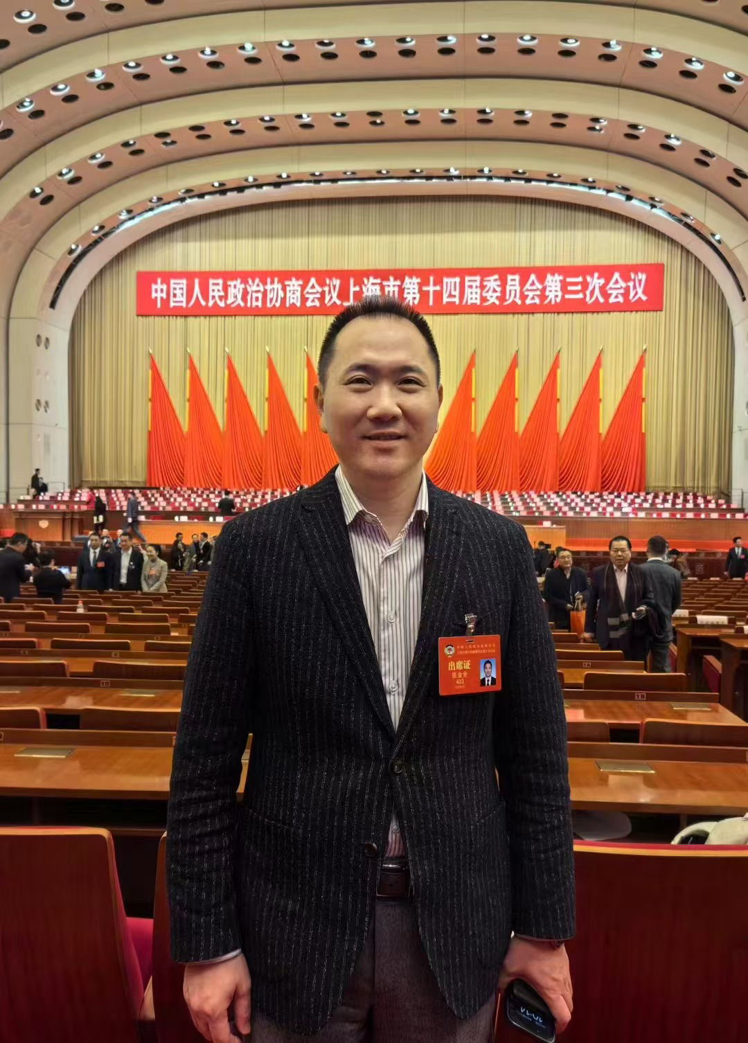 上海市政协委员张金全。受访者供图