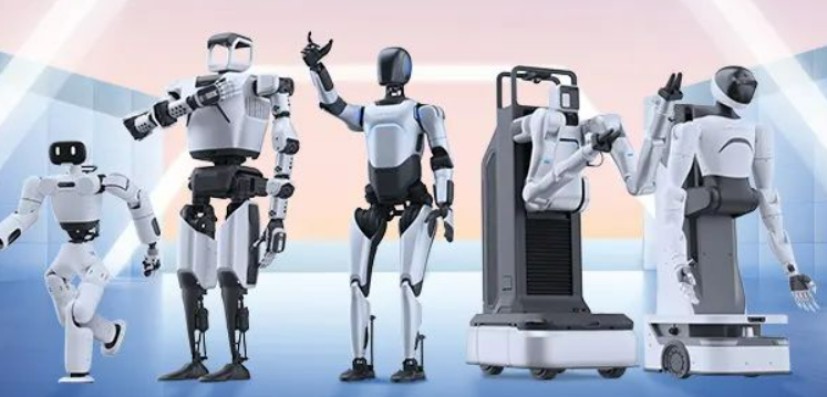 2025年1月6日,智元机器人量产的第1000台通用具身机器人正式下线。图片来自“智元机器人”微信公号