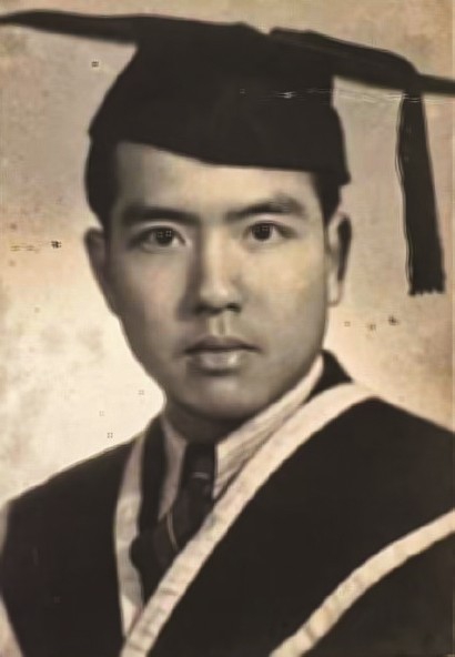 杨庆燮1936年1月的复旦毕业照。 杨思泽提供